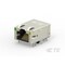 Te Connectivity RJ45 JACK INT.MAG. 1GB LED 1X1 INV (LOW) 6-2301994-1 - alternate 1